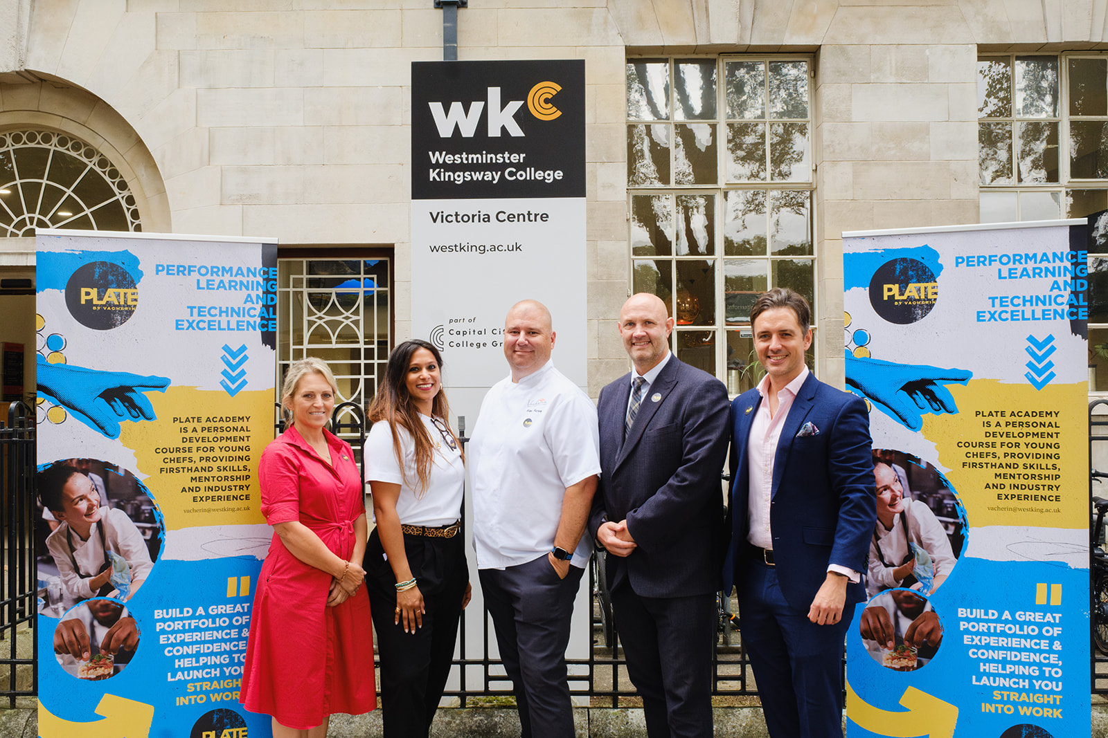 Vacherin and Westminster Kingsway College launch PLATE, a pioneering talent programme to engage the next generation of chefs